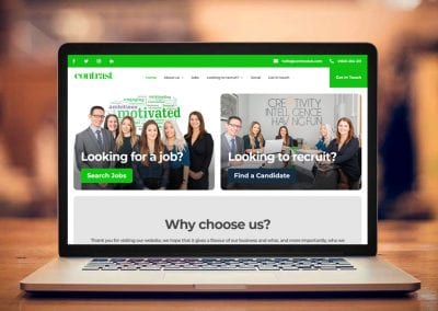 Contrast Recruitment Website